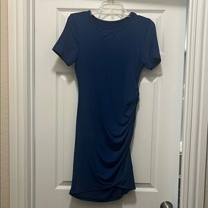 SHEIN Navy Blue Mini Dress